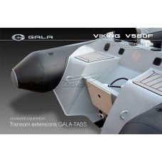 GALA Viking Fishing V580F RIB (Гала Викинг РИБ В580Ф) надувная лодка с алюминиевым дном