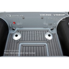 GALA Viking Fishing V580F RIB (Гала Викинг РИБ В580Ф) надувная лодка с алюминиевым дном