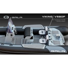 GALA Viking Fishing V580F RIB (Гала Викинг РИБ В580Ф) надувная лодка с алюминиевым дном