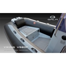 GALA Viking Fishing V580F RIB (Гала Викинг РИБ В580Ф) надувная лодка с алюминиевым дном