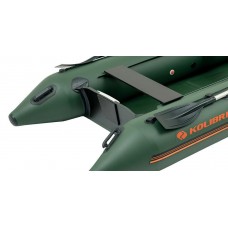 Колібрі КМ-330 (Kolibri KM-330) зелений моторний надувний човен + слань-книжка