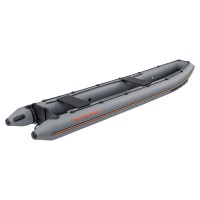 Колібрі КМ-460С (Kolibri KM-460C) надувне каное без настилу, темно-сіре