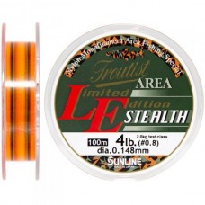 Леска Sunline Troutist Area LE Stealth 100 m #0.8/0.148 mm 2 кг