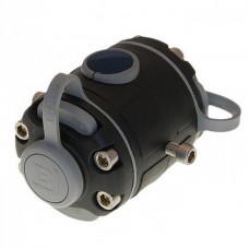 Замки и монтажная площадка FASTEN для установки на трубу 22, 25 мм, черно-серая (FMr225)