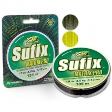 Шнур Sufix MATRIX PRO 135 m 26 lb 12 kg 0.18 mm chartreuse (DS1MP02201BB1M)