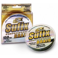 Шнур Sufix Performance Braid 135 m 150 Y 6.9 kg 15 lb Low-Vis Green (DS1CF01223DB1P)