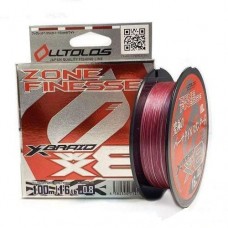 Шнур YGK X-Braid Olltolos WX8 Zone Finesse 100m#1.0 22lb/9.98kg(FS0642808)