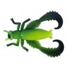 Силикон Big Bite Baits Bug Series Cricket Black/Opaque Chart 10 шт (1838.02.03)