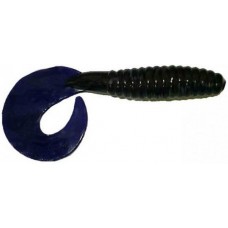 Силикон Big Bite Baits Fat Grub 3" Black Grape 10 шт (1838.00.86)