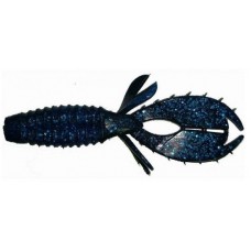 Силикон Big Bite Baits Yo Mama 3" Black Blue Flake 10 шт (1838.00.66)