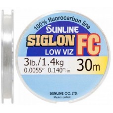 Флюорокарбон Sunline SIG-FC 30 м 0.140 мм 1.4 кг поводковый (1658.01.85)