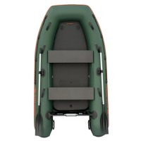 Колібрі КМ-270ХЛ (Kolibri KM-270XL) зелений моторний надувний човен + Air-Deck