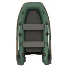 Колібрі КМ-270ХЛ (Kolibri KM-270XL) зелений моторний надувний човен + Air-Deck