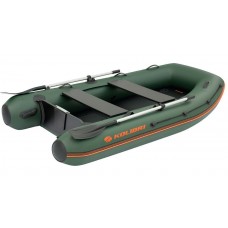 Колібрі КМ-270ХЛ (Kolibri KM-270XL) зелений моторний надувний човен + Air-Deck