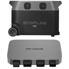Комплект энергонезависимости EcoFlow PowerStream – микроинвертор 600W + зарядная станция Delta Pro