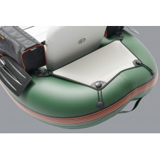 Колібрі К-180Ф (Kolibri K-180F) зелений надувний гребний човен + Air-Deck