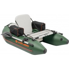 Колібрі К-180Ф (Kolibri K-180F) зелений надувний гребний човен + Air-Deck