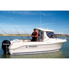 Пластиковый катер Quicksilver 640 Pilothouse, Mercury F 150 L EFI