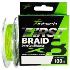 Шнур плетеный Intech First Braid X8 100m 1.5 26lb/11.80kg (FS0642007)