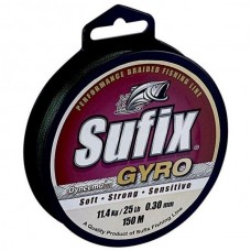 Шнур Sufix Gyro Braid 150 m 0.60 mm deep green (DS1BL105AF4B2G)