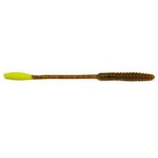 Силикон Big Bite Baits Squirrel Tail Worm 4.5" Pumpkin Seed/Chart. Tail 10 шт