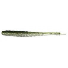 Силикон Jackall iShad 3.8" Green Tunder/Clear Silver 8 шт