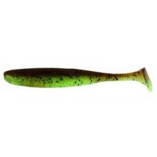 Силикон Keitech Easy Shiner 5" 401 Green Pumpkin / Chartreuse