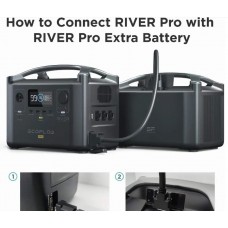 Дополнительная батарея EcoFlow RIVER Pro Extra Battery (720 Вт·ч)