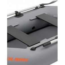 Колібрі К-250Т (Kolibri K-250T) темно-сірий надувний гребний човен + Air-Deck