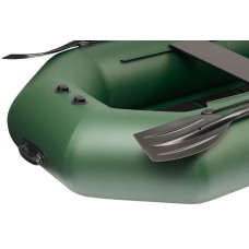 Колібрі К-280СТ (Kolibri K-280CT) зелений надувний гребний човен + слань-килимок