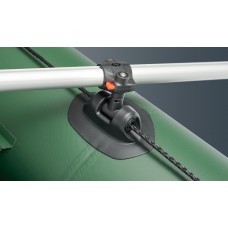 Колібрі КМ-260 (Kolibri KM-260) зелений моторний надувний човен + Air-Deck