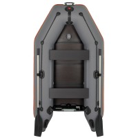 Kolibri KM-260D Profi ciemnoszary ponton motorowy z kilem + instrukcja