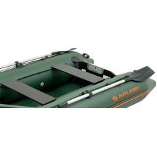 Колібрі КМ-280 (Kolibri KM-280) зелений моторний надувний човен + Air-Deck