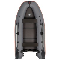 Kolibri KM-280DL ciemnoszary ponton motorowy z napędem kilowym + Air-Deck