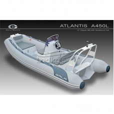 GALA Atlantis Deluxe A450L RIB (Гала Атлантис Делюкс РИБ А450Л)  надувная лодка с алюминиевым дном