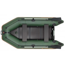 Колібрі КМ-280Д (Kolibri KM-280D Профі) зелений моторний кільовий надувний човен + слань-книжка
