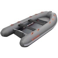Надувний човен RIB Kolibri Wing Lite W360LT, світло-сірий