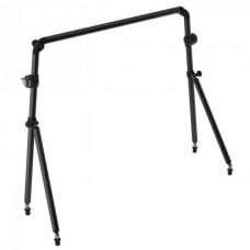 Опорная стойка FASTEN 800x800 мм с двумя замками c черной трубой (St080)