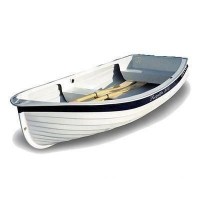Пластиковая прогулочная гребная лодка Grand Regatta RG370