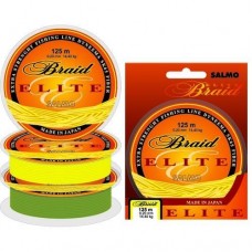 Шнур Salmo Elite Braid YELLOW 125 m 4805-009