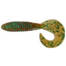 Силикон Big Bite Baits Fat Grub 3" Gourd Green 10 шт (1838.00.82)