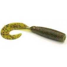 Силикон Big Bite Baits Finesse Grub 4" Water Red Flk 10 шт (1838.00.90)