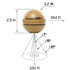 Эхолот Deeper Smart Sonar CHIRP+ 2 с расширителем диапазона Range Extender