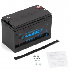 Гелевий акумулятор Haibo 90Ah 12V 24кг (GE12V90Ah H)