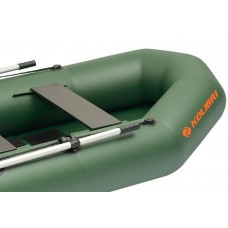 Колібрі К-250Т (Kolibri K-250T) зелений надувний гребний човен + Air-Deck