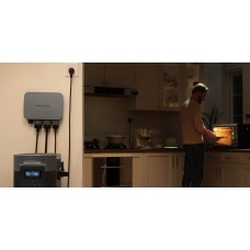 Комплект энергонезависимости EcoFlow PowerStream – микроинвертор 800W + зарядная станция Delta Pro + 2 x 400W стационарные солнечные панели