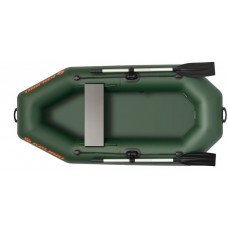 Колібрі К-210 (Kolibri K-210) зелений надувний гребний човен, без настилу