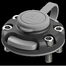 Замок универсальный FASTEN для установки аксессуаров, черно-серый (fs219)