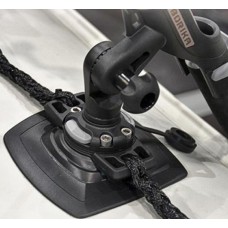 Замок универсальный FASTEN для установки аксессуаров, черно-серый (fs219)