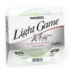 Шнур Salmo Team Salmo Light Game X4 Ultra PE 100 m 5014-005